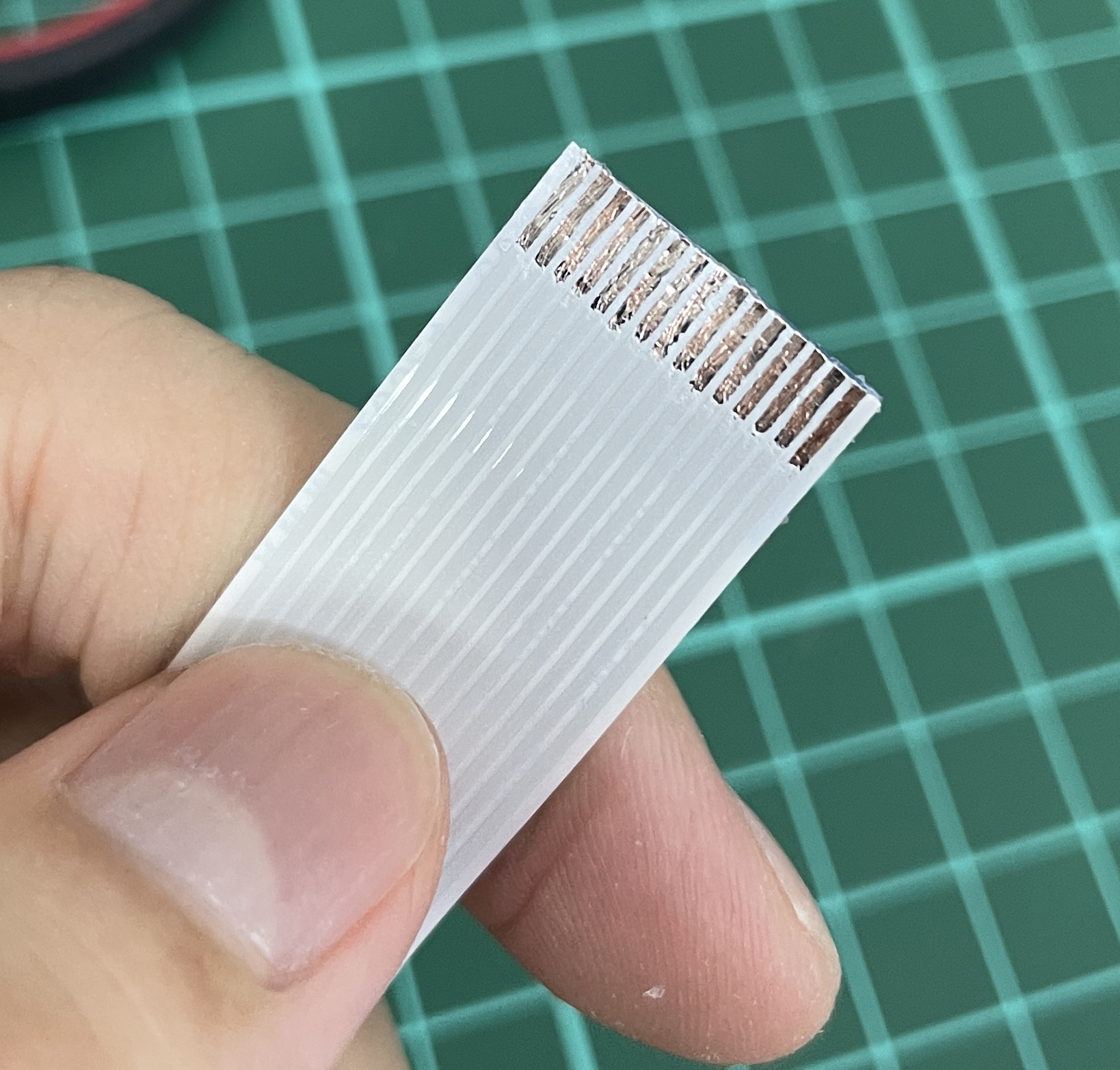 self-made exposed pins